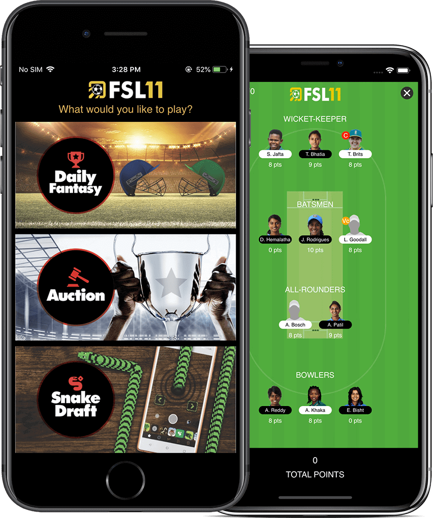 Play Fantasy Sports League & Win Cash Daily-FSL11